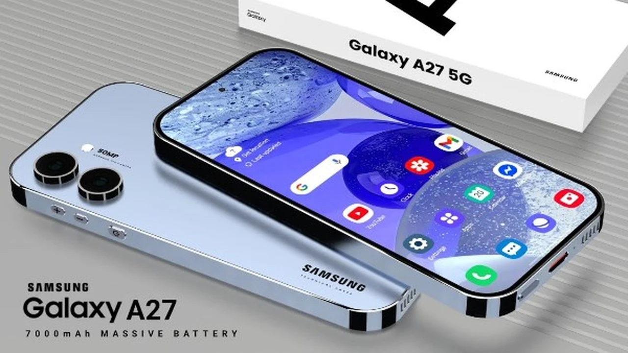 صور مسربة تكشف كافة تفاصيل التصميم الجديد لهاتف سامسونج Galaxy A27 المرتقب